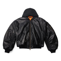 Balenciaga Hooded Bomber Jacket 'Black' 750953TOS171000