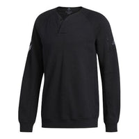 adidas Running Training Athleisure Casual Sports Pullover Black FP8179