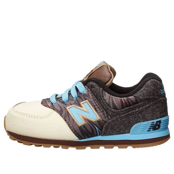 New Balance 574 Deep Freeze Athletic Running Sneakers Brown/Blue/Beige KL574FMP