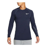 Nike Pro Dri-FIT Slim Fit Long-Sleeve Top 'Obsidian' DD1980-451