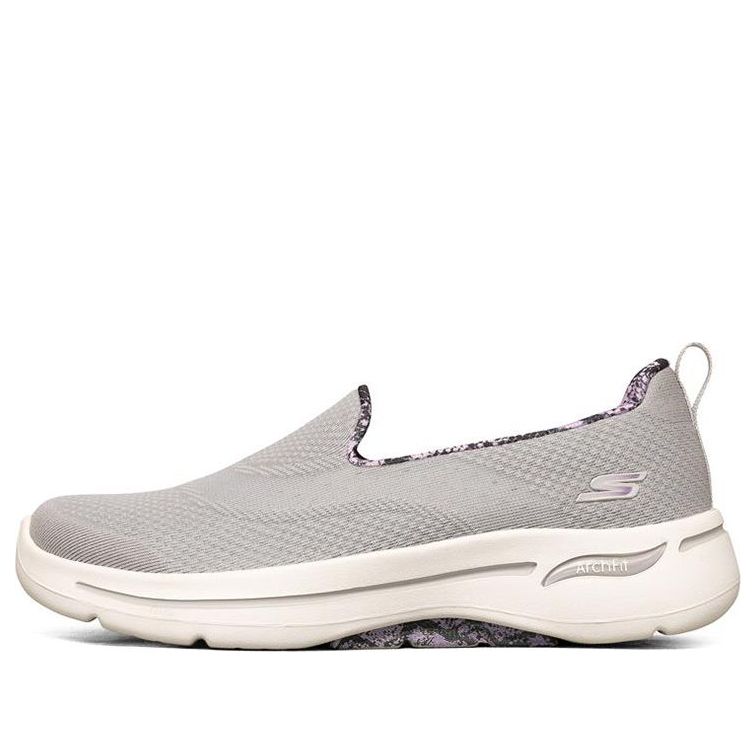 (WMNS) Skechers Go Walk Loafers Grey 124475-GYLV