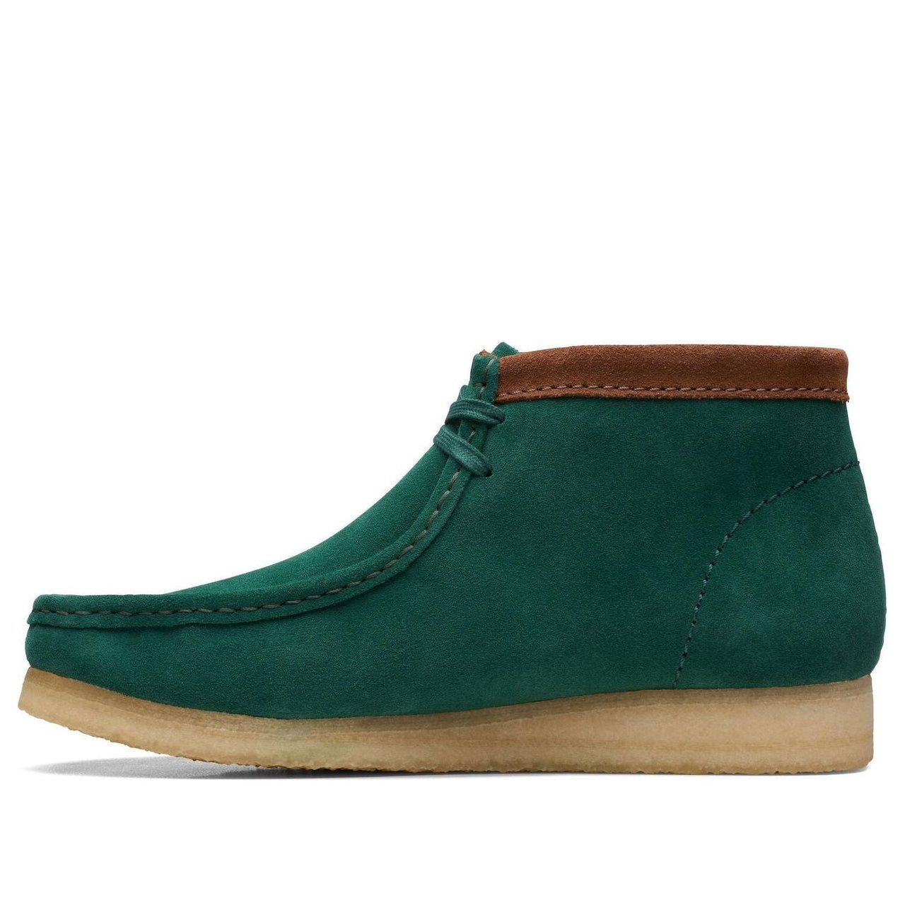 Clarks Wallabee Boots 'Dark Green' 26172249