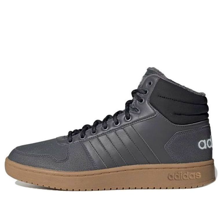 adidas Hoops 2.0 Mid 'Grey Black' EE7373