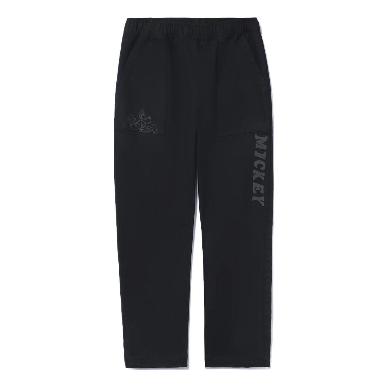 Li-Ning x Disney Graphic Straight Pants 'Black' AKXR425-2
