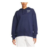 (WMNS) Nike Paris Saint Germain Fleece Hoodie 'Navy' DN1494-410