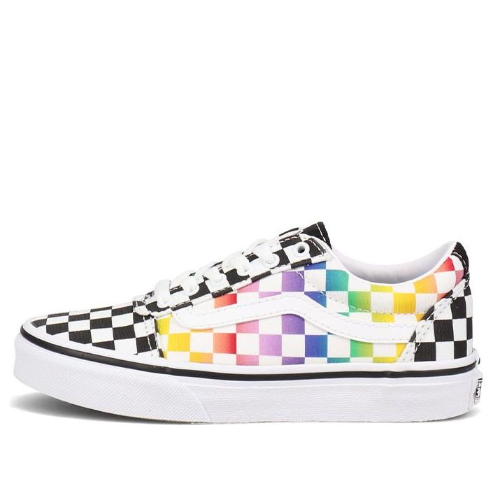 (GS) Vans Ward 'Rainbow Checkerboard' VN0A3TFW3RL