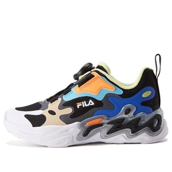 (PS) FILA BOA Explorer Shoes 'Black Blue Orange' K14B221103FBW