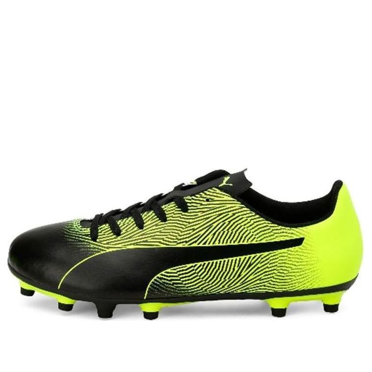 PUMA Spirit II FG 'Black Yellow Alert' 105521-07