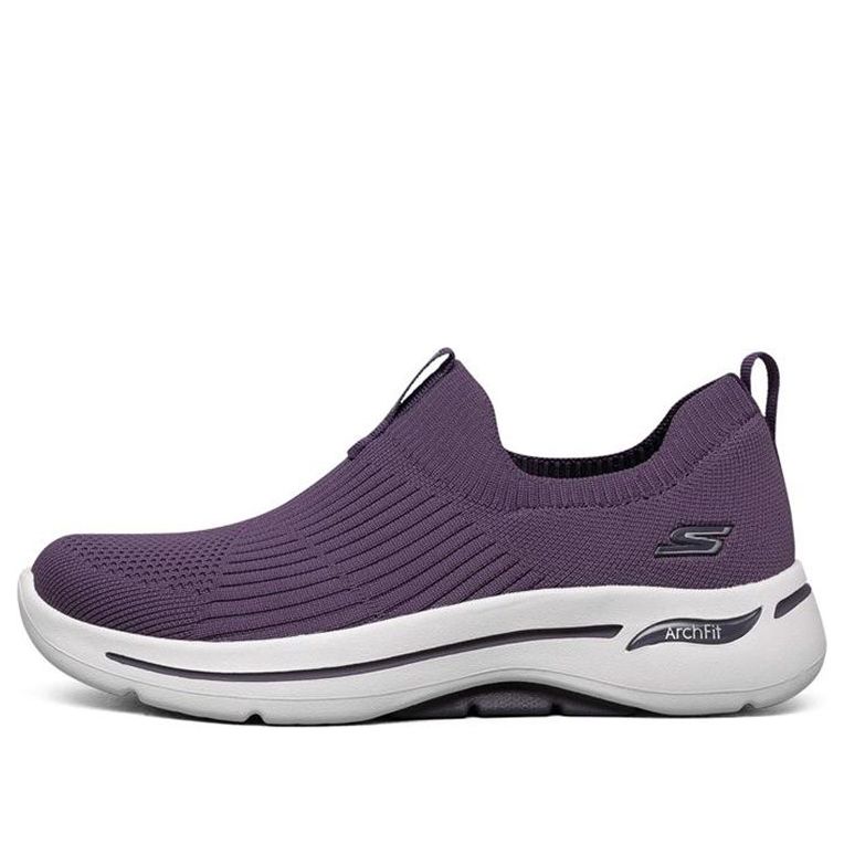 (WMNS) Skechers Go Walk Arch Fit 'Iconic - Purple' 124409-PUR