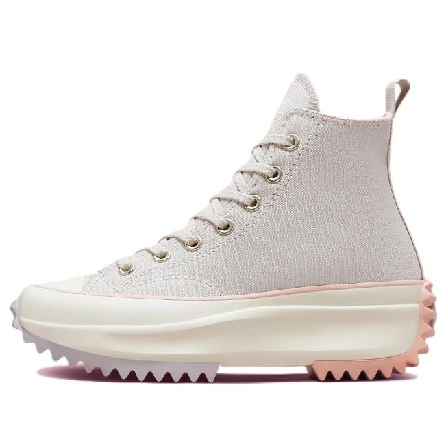 (WMNS) Converse Run Star Hike High Top Casual Canvas Shoes Gray A02546C