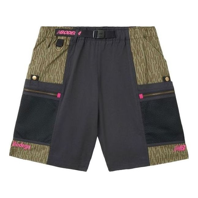 New Balance x Bodega X-Racer All Terrain Shorts Asia Sizing 'Grey Green' MS01519