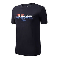 FILA x Wilson Crossover Tennis Short Sleeve Royal blue A11M033107F-NV