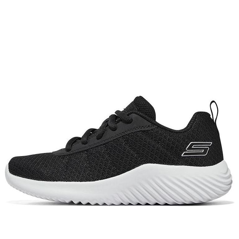(GS) Skechers Bounder - Karonik Shoes 'Black White' 403745L-BLK