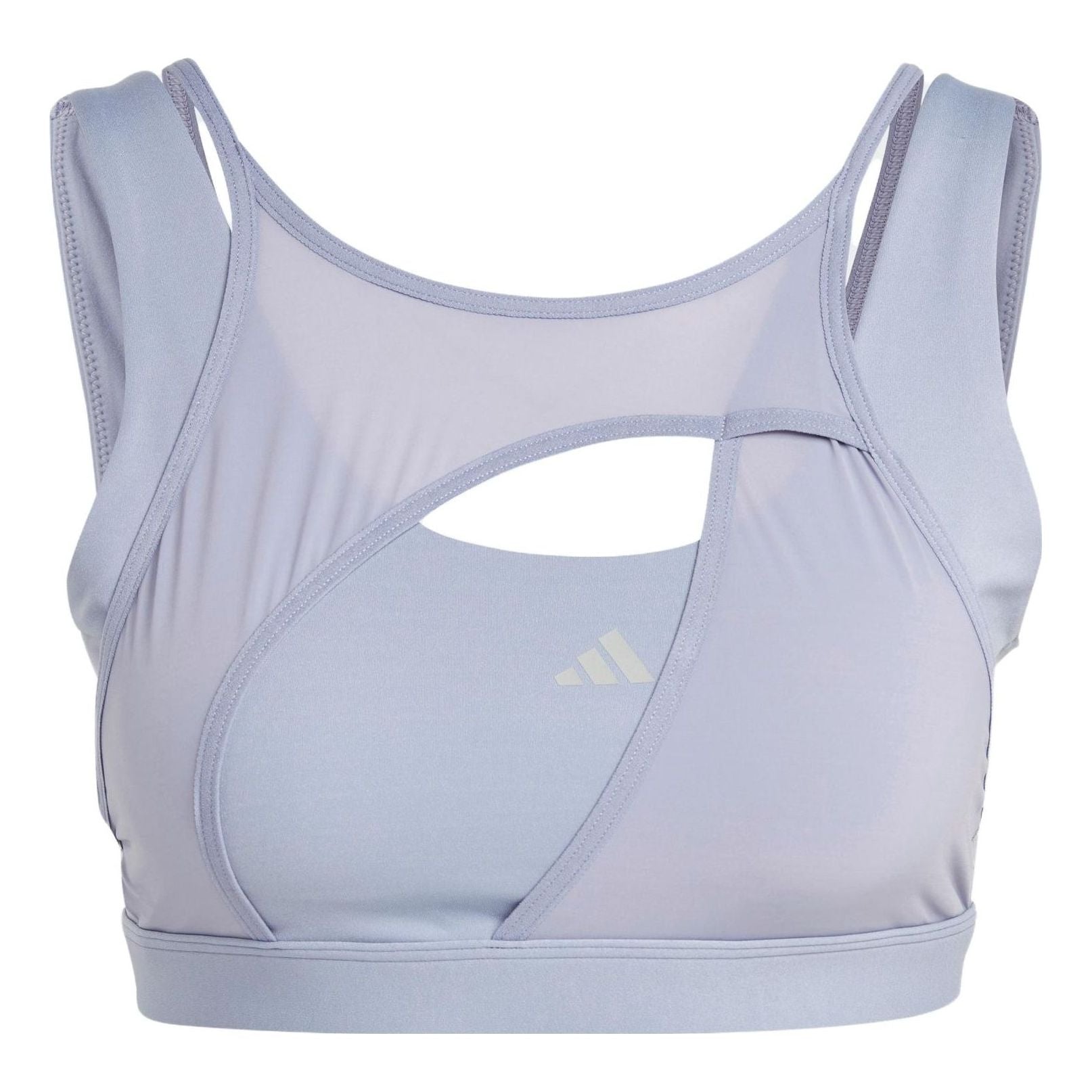 (WMNS) adidas Powerimpact Luxe Medium-support Bra 'Purple' HR9734