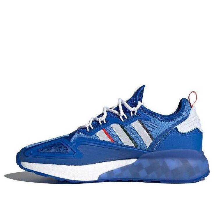 (GS) adidas Ninja x ZX 2K Boost J 'Time In - Blue' FZ1885