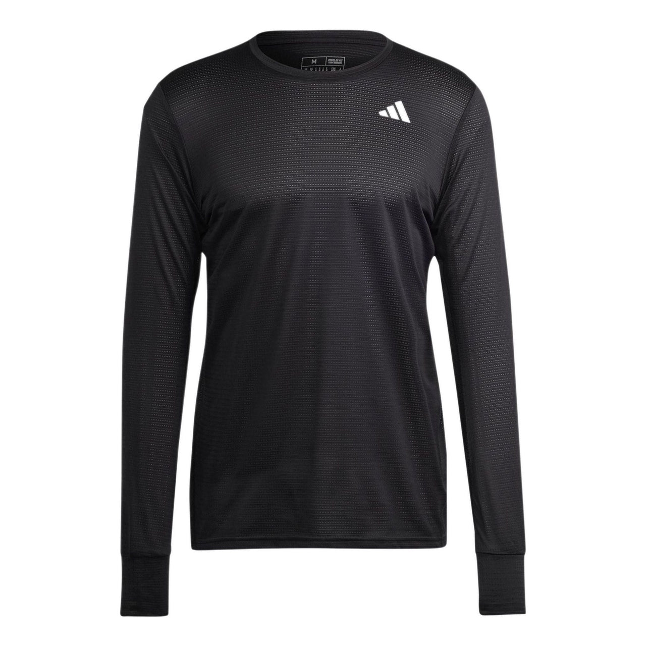 adidas Own the Run Long Sleeve Tee 'Black' HM8436