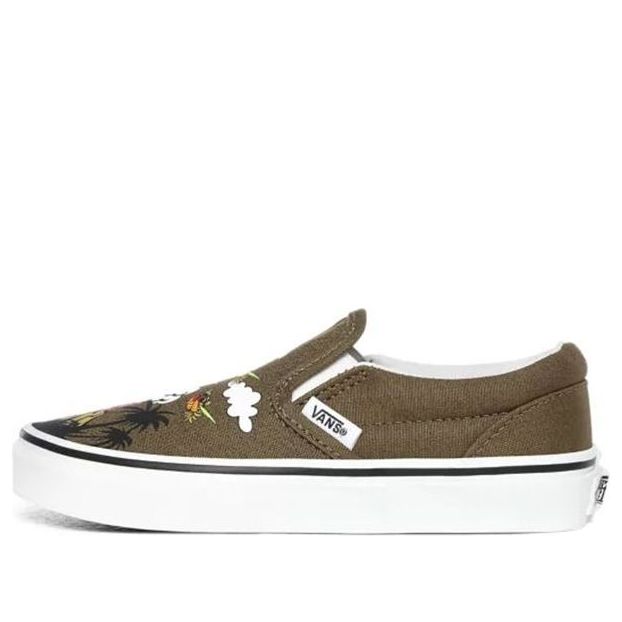 (PS) Vans Classic Slip-On 'Olive Green' VN0A4BUT0I2
