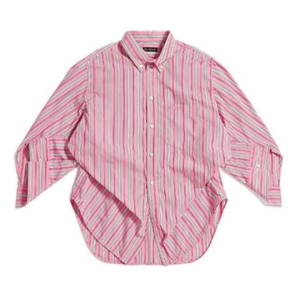 (WMNS) Balenciaga Corp Twisted Swing Shirt 'Pink' 671663TIM185763