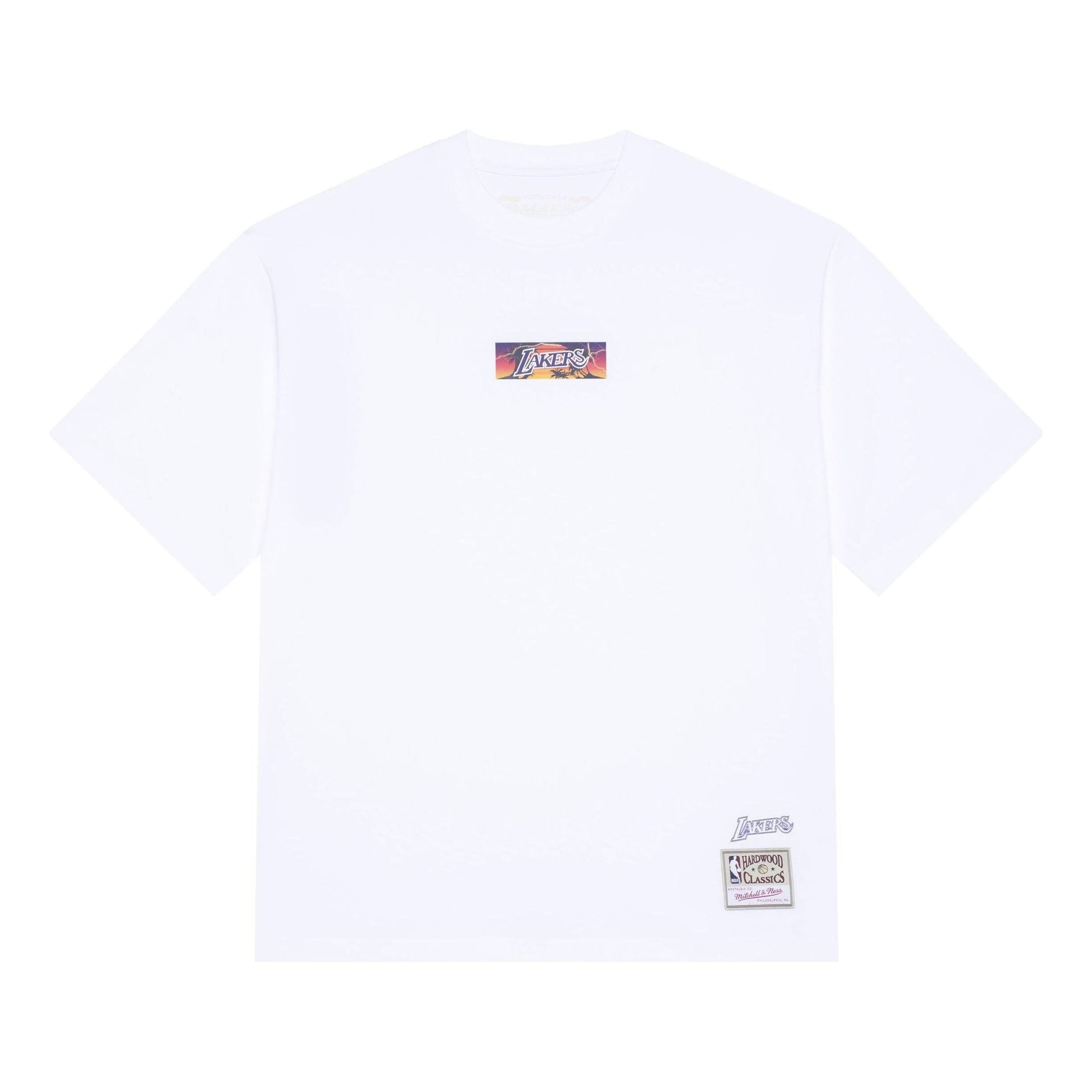 Mitchell & Ness x NBA Los Angeles Lakers T-Shirt 'White' MNJYSST23021BOX-WHITE