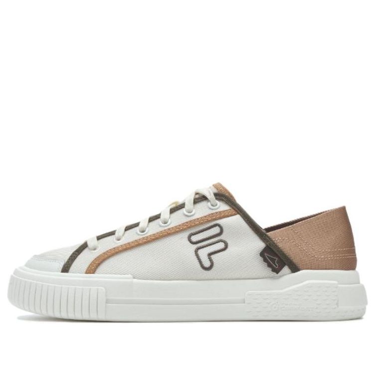 FILA FUSION Wallride Dx Skate Shoes 'White Brown' T12M322101FAD