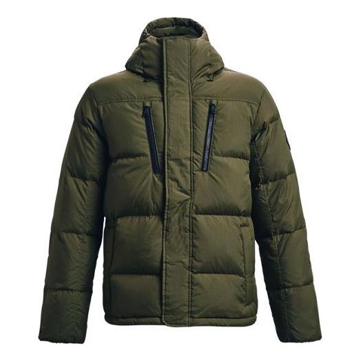 Under Armour ColdGear Infrared Down Jacket 'Green' 1369372-390
