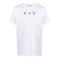 Off-White SS21 Pattern Printing Round Neck Short Sleeve Ordinary Version White OMAA027S21JER0070125