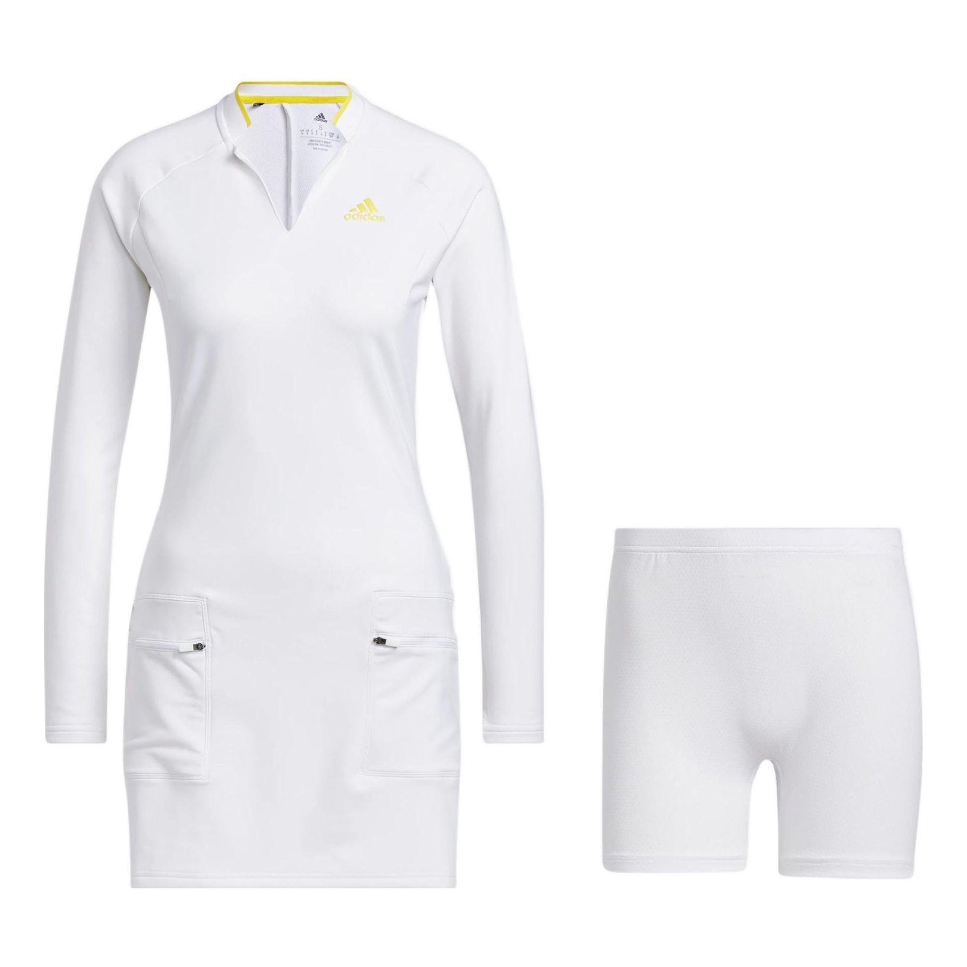 (WMNS) adidas Warp Knit Golf Dress Asia Sizing 'White' HG6977