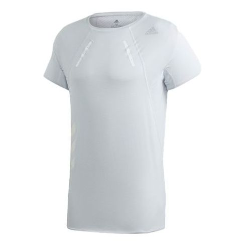 adidas Running Sports Short Sleeve Gray GF3221