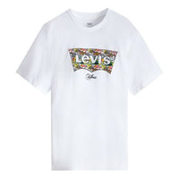 Men's Levis Logo Printing Short Sleeve White 22489-0318