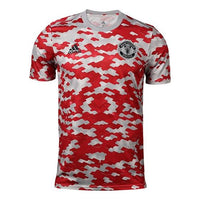 adidas Sports Training Short Sleeve 21-22 Season Manchester United Red GR3914