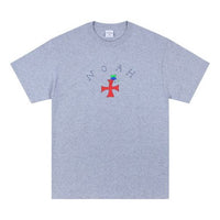 NOAH x Frog Core Logo Tee Printing Short Sleeve Unisex Gray T20SS20ATH