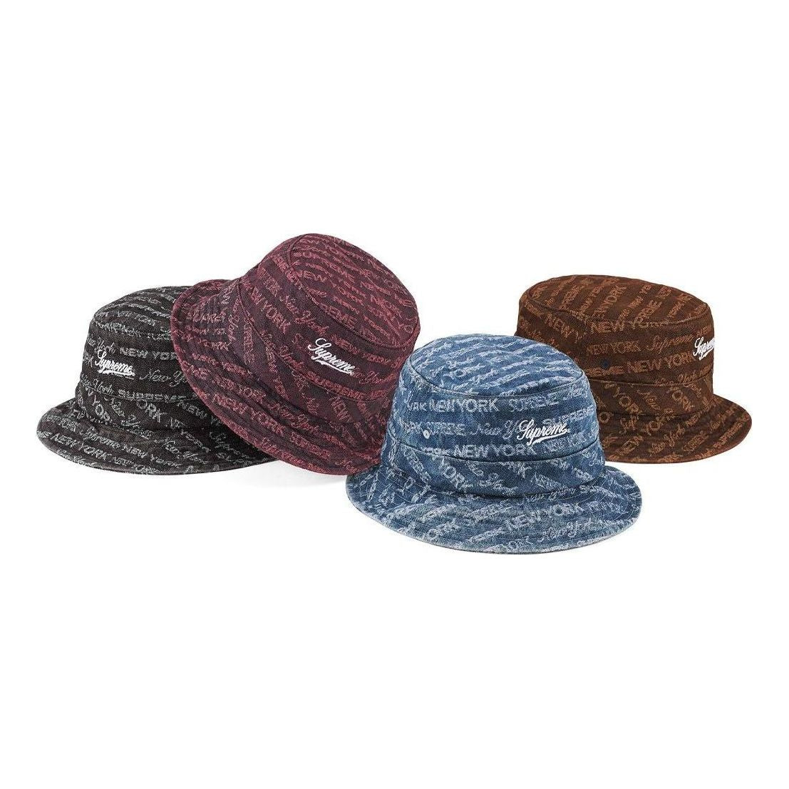 Supreme Multi Type Jacquard Denim Crusher 'Multi-Color' SUP-FW22-1025