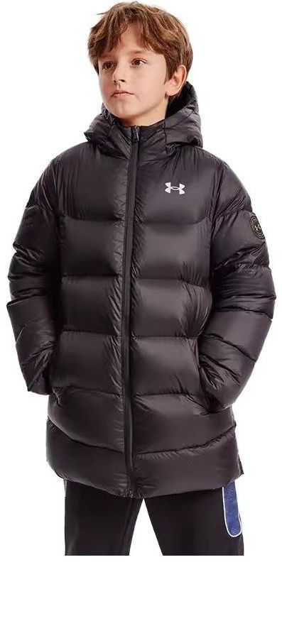 (GS) Under Armour Classic Sport Bomber Jacket 'Black' 224110601