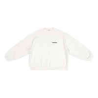 Balenciaga Strike 1917 Crewneck Sweater Oversized 'White' 699242TMVH29800