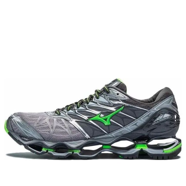 Mizuno Wave Prophecy 7 'Dark Grey Neon Green' J1GC180037