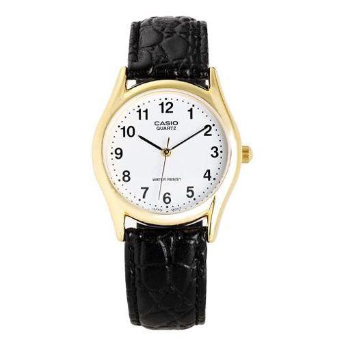 CASIO Quartz Unisex Dark Green Strap Dark Green Analog MTP-1094Q-7B1