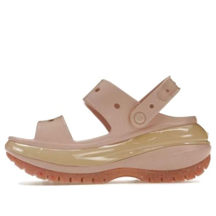 Crocs Mega Crush Sandals 'Pink Clay' 207989