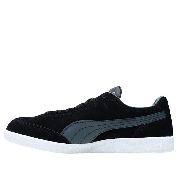 PUMA Liga Suede Low Casual Board Shoes Black/Blue/White 341466-91