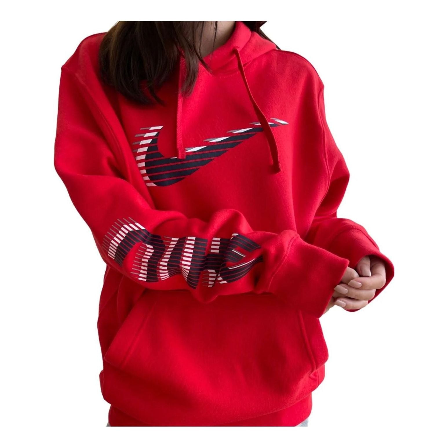 Nike Sportswear Club Pull Over Hoodie 'University Red' DM7947-657