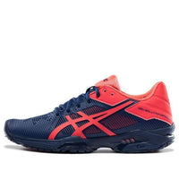 (WMNS) ASICS Gel-Solution Speed 3 Blue/Red E650N-4920