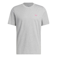 adidas Originals 4.0 Logo Tee 'Grey' HS3028
