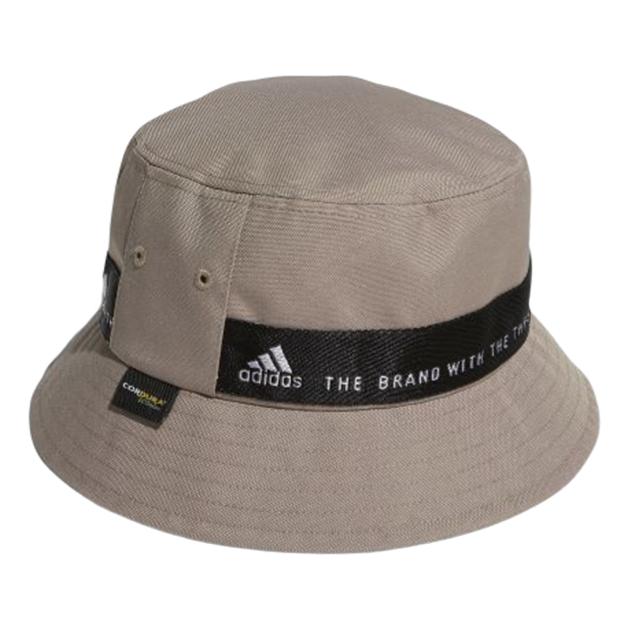 adidas Essentials Bucket Hat 'Tan Black' H64820