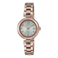 CASIO SHEEN Series Stylish Classic Watch Solar Charging Solar Powered Rose Gold Analog SHW-7100TCG-7AJF