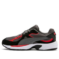 PUMA Axis Plus Suede Grey/Red 370286-03