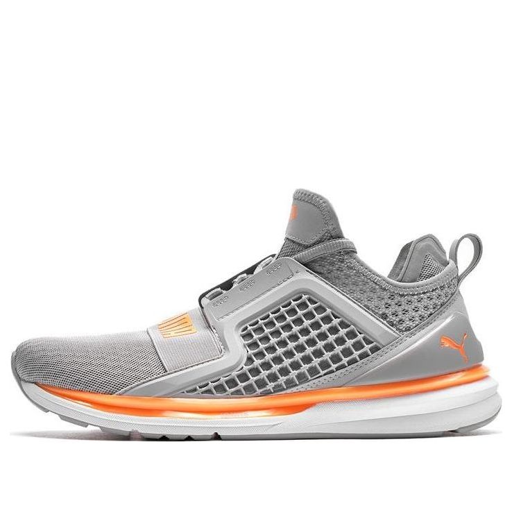 PUMA Ignite Limitless Running Shoes 'Grey Orange' 189495-13