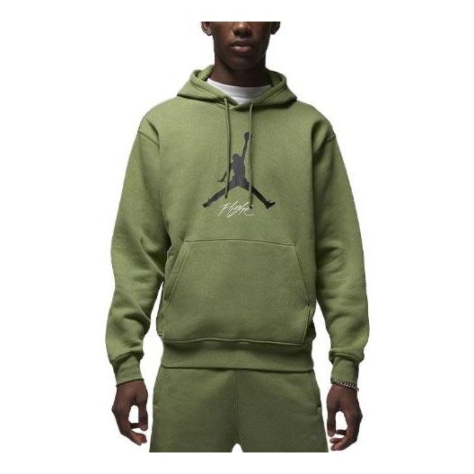 Air Jordan Fleece Hoodie 'Sky J Light Olive' FD7545-340