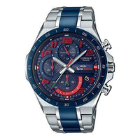 CASIO Quartz EDIFICE Mens RedBlue Analog EQS-920TR-2A