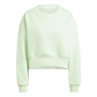 (WMNS) adidas Adicolor Essentials Crew Sweatshirt Asia Sizing 'Light Green' IR5972