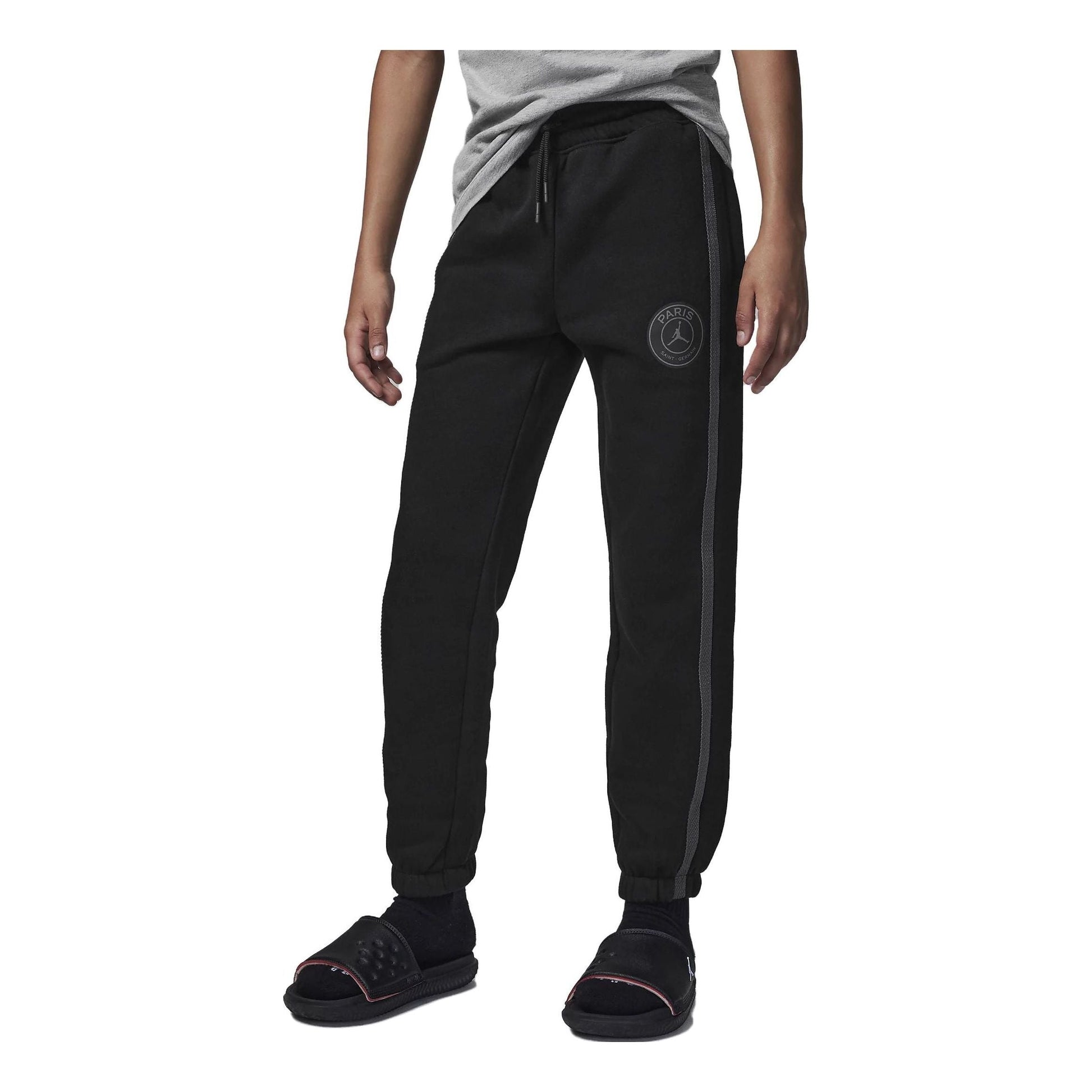 (GS) Air Jordan Paris Saint-Germain Sweatpants 'Black' 95C509-023