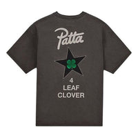 Converse x Patta Four-Leaf Clover Short Sleeve T-Shirt Asia Sizing 'Black' 10024663-A01